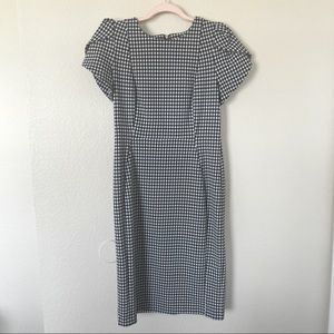 🖤Puff Sleeve Calvin Klein Dress🤍